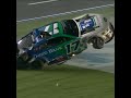 Chris Buescher takes a tumble #shorts