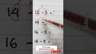 Download lagu QUICK WAY TO CALCULATE SUBTRACTION #shorts #subtraction #mathematics #vinnyalvii mp3 Download lagu QUICK WAY TO CALCULATE SUBTRACTION #shorts #subtraction #mathematics #vinnyalvii mp3