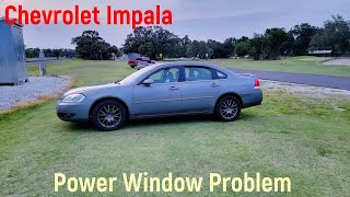 2006-2013 Chevy Impala Power Windows Not Working Properly #ramautomotivegarage #railfanrob