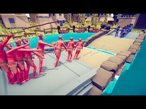 TOURNAMENT ON THE BRIDGE 🏆 | Totally Accurate Battle Simulator TABS