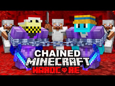 Chained Together in MInecraft Hunger Games!