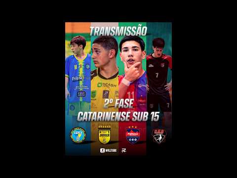 PALHOÇA X CAMPOS NOVOS | SUB 15 | CATARINENSE DE FUTSAL |  AO VIVO