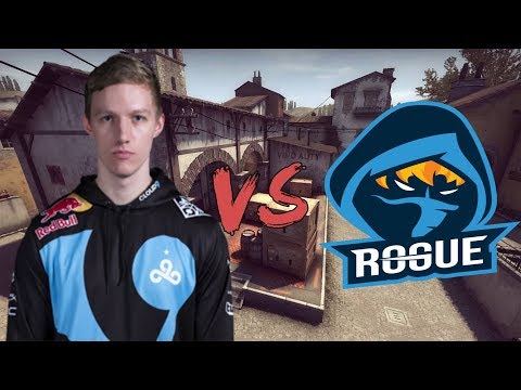 CSGO: POV Cloud9 Skadoodle vs Rogue (27/13) inferno @ ECS Season 6 NA