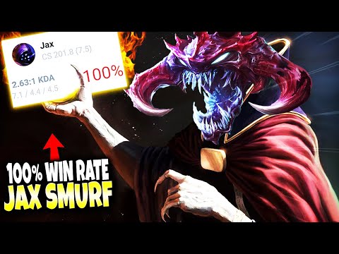 A 100% Win Rate Jax Smurf Main met my CHO'GOD in High Elo Series 🔥