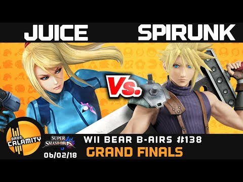 Ultra WBB #138 | Juice [W] (ZSS) vs Spirunk [L] (Cloud) - Grand Finals - Super Smash Bros. for Wii U