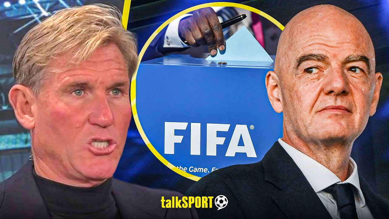 "WHO IS GOING TO STOP HIM?" Simon Jordan's FIERY RANT on Gianni Infantino's FIFA RE-ELECTION bid!