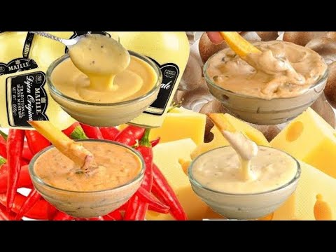 4 Recettes de SAUCES RAPIDES pour FRITES, VIANDES et PÂTES  !