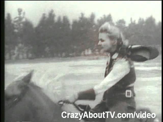 Annie Oakley TV Show Western Intro Video Clip