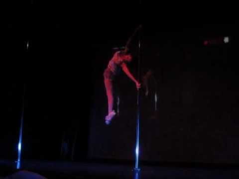 Erika Yakovleva 2nd place in The European Pole Dance Champion 2012 in Holland