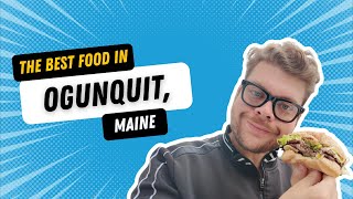 What to Eat in Ogunquit, Maine 🇺🇸 + Coastal Walk on Marginal Way