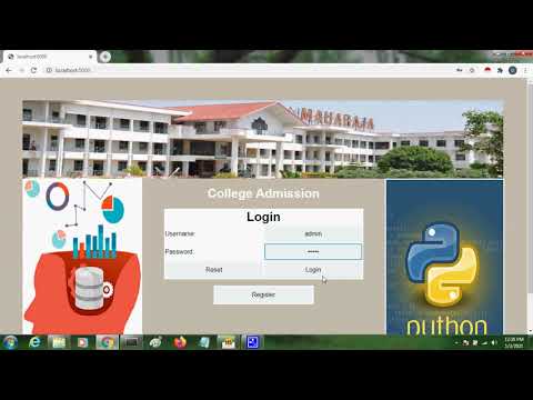 College Admission Process through ML and AI | ieee project demo