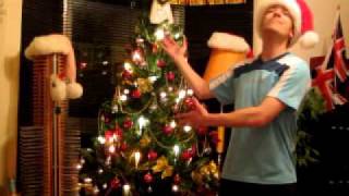 glee cast o christmas tree lip sync