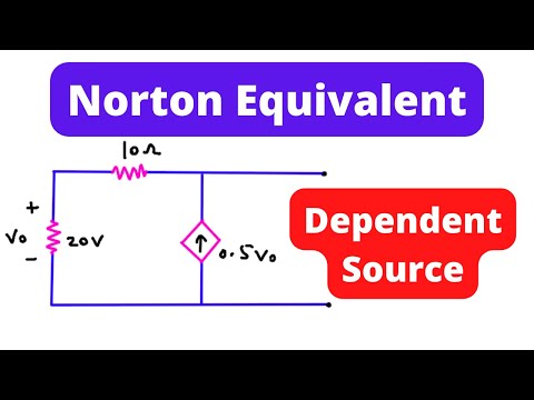 Norton Equivalent Circuit with Dependent Source | Electrical Engineering