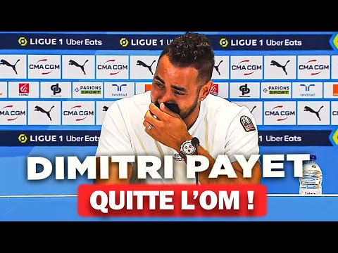 😭 Les LARMES de Dimitri Payet en conférence de presse après l’annonce de son départ !