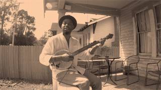 Cedric Watson on gourd banjo &quot;Little Sadie&quot;