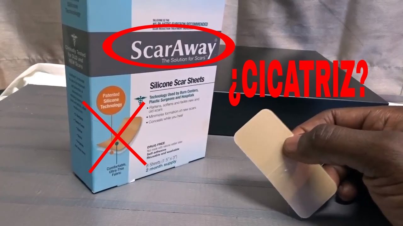 ✅ ¿Cómo utilizar Scaraway silicona cicatriz hojas revisión 🔴