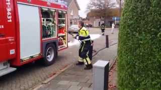 preview picture of video 'Uitslaande brand in Schaijk'