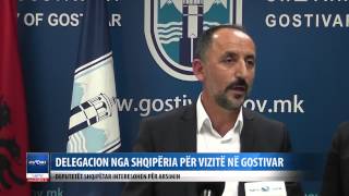 Delegacioni nga Shqiperia viziton Komunen e Gostivarit