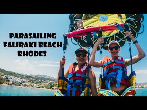 Parasailing Faliraki Beach 🌊