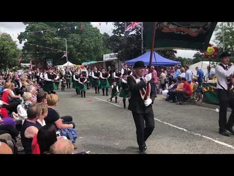 Ballygowan Pipe Band playing Killaloe