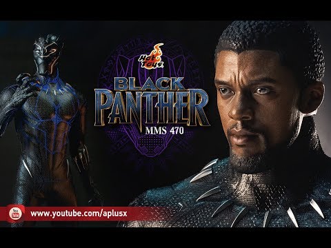 Mô hình 3D DIY HOT TOYS Marvel Black Panther MMS470