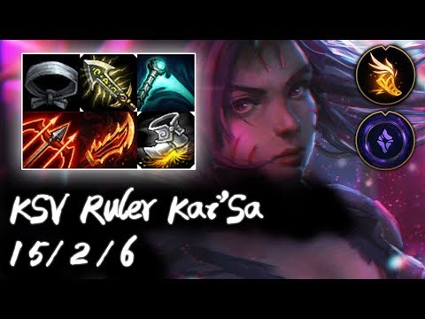KSV Ruler Kai'Sa ADC vs Imp Xayah | Korea Top Elo Replays