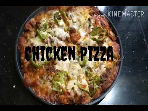 Chicken pizza / Very easy and Tasty recipe 😋🍕🍕