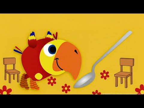 Larry The Parrot's BIG Vocabulary Adventure | New Words | Larry the Parrot - Toddler Learning Videos