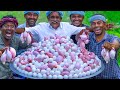 GOAT BALLS With EGGS Traditional Goat Balls Recipe Cooking And Eating In Village Lamb Testicles