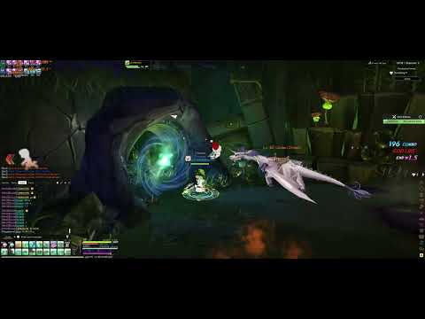 【Re:Dragonica】Verdurous Forest F8 The Fastest Solo by Destroyer in 3'53