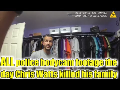 Police bodycam footage in Chronological order the day Chris Watts' family were reported missing