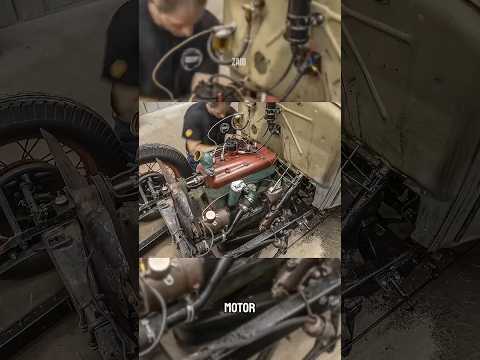 Motor del Ford Model A: ​¿Te imaginas un motor tan simple que movió al mundo entero? #Motor #auto