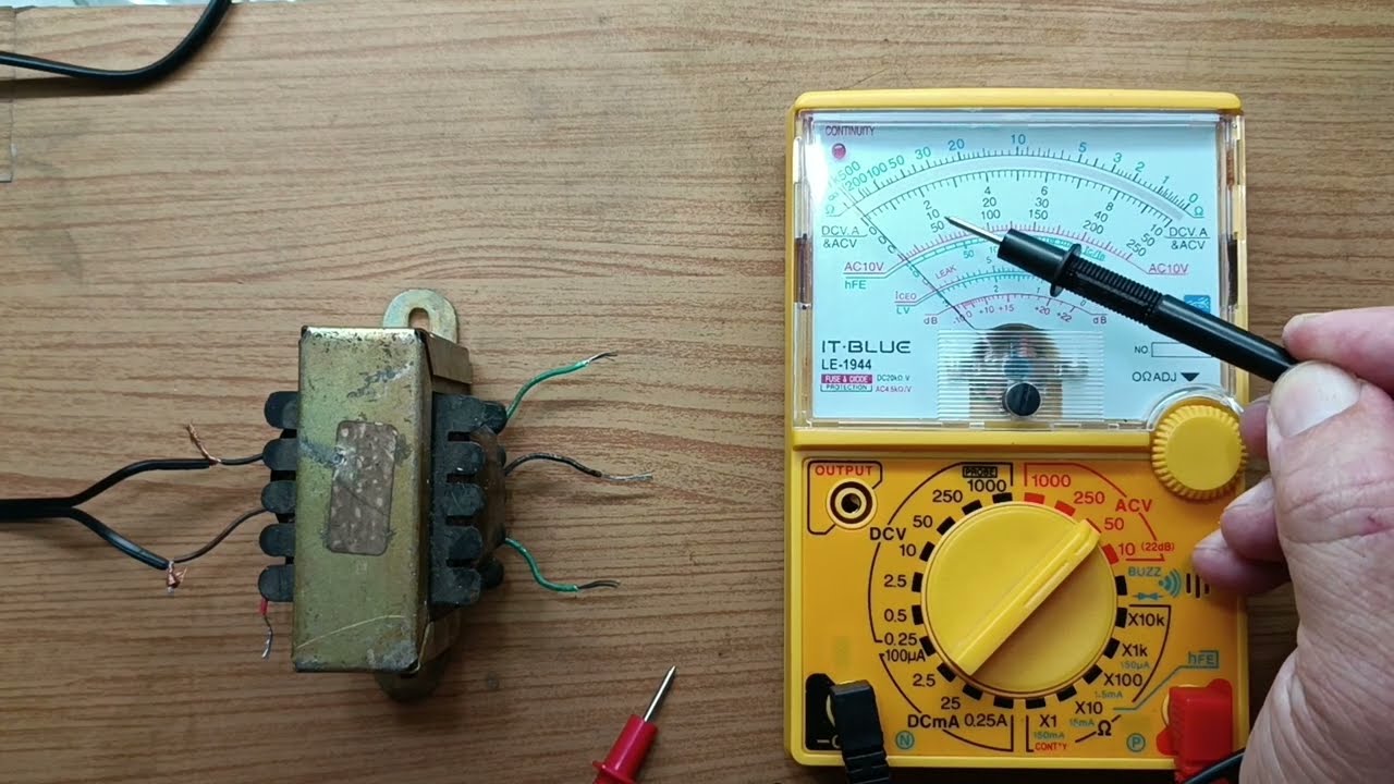 Como Testar  um Transformador