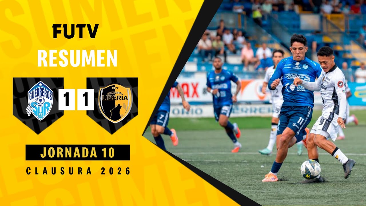 Municipal Pérez Zeledón vs Municipal Liberia Highlights