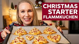 Christmas Mini-Flammkuchen Snack - Ultimate Starter for your Christmas Dinner