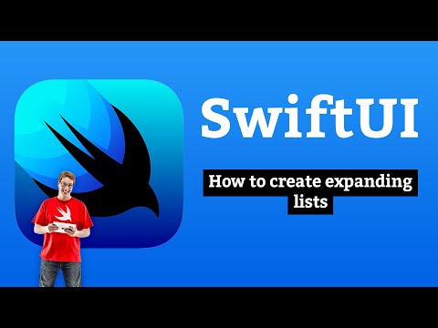 How to create expanding lists – SwiftUI