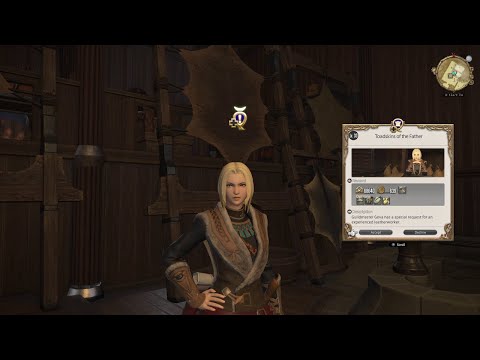 FFXIV Leatherworker Class Quest: Toadskins of the Father