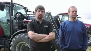 preview picture of video 'Case IH Farmall U Pro i Grong'