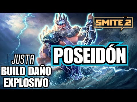 ¿POSEIDÓN es el Mago más ROTO? 🔱 Daño Absurdo pero Imposible de Ganar en JUSTA | SMITE 2