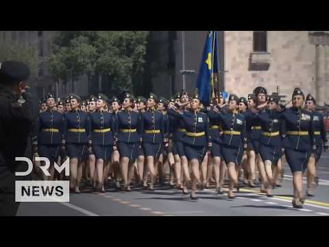 RAW MOMENTS: Tanks, Troops And Jets, Armenia Showcases Military Strength In Yerevan Parade | AC1B