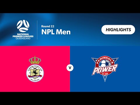 NPL Men Round 22 - St George Willawong vs. Peninsula Power Highlights