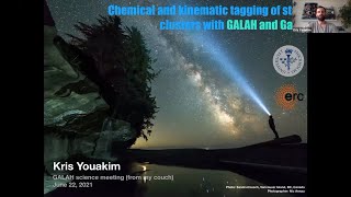 Kris Youakim • Chemical and kinematic tagging of star clusters with GALAH and Gaia