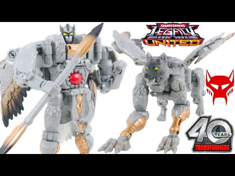 Transformers Legacy United Wave 2 Voyager Class Beast Wars Universe Fuzor Silverbolt Review (4K)
