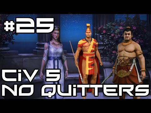 Civ 5 No Quitters Multiplayer - The Great Betrayal! #25