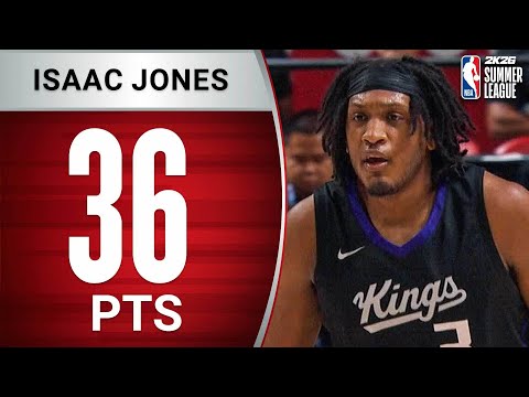 Isaac Jones DOMINATES (36 PTS) vs Raptors! | July 19, 2025