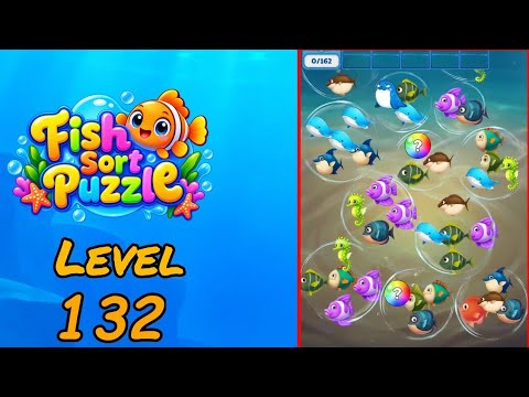 Fish Sort Puzzle Level 132 Walkthrough thumbnail