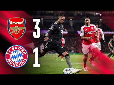 Erste Saisonniederlage im Spitzenspiel | Arsenal FC - FC Bayern | Champions League-Highlights