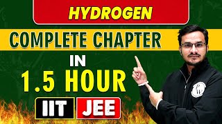 HYDROGEN In 1.5 Hour || Complete Chapter for JEE Main/Advanced