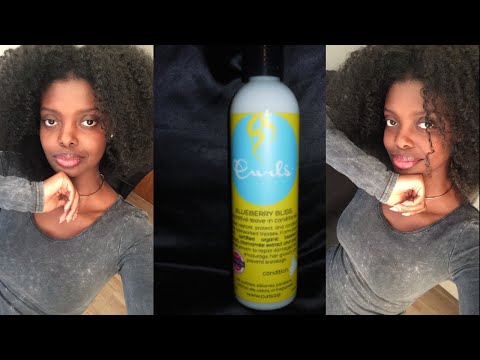 Review- Curls - Blueberry Bliss Reparative Leave-in...