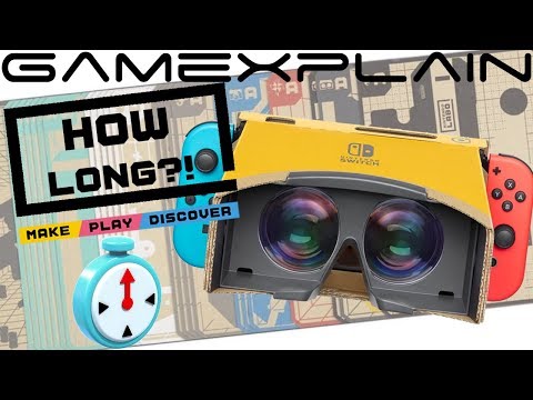 How Long Does Labo VR REALLY Take to Build?